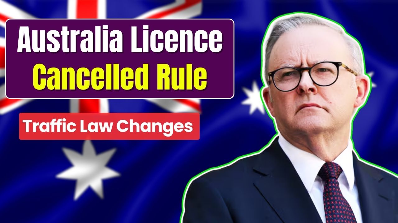 Australia Licence Cancelled Rule