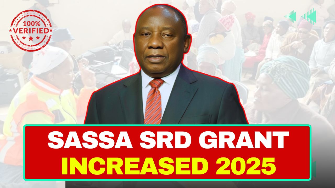 SASSA SRD Grant Increased 2025